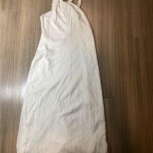 Commense Textured Creamy Maxi Dress – Women’s‎ Size S – NWT